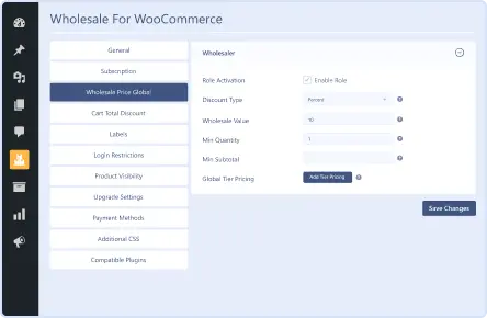 Flexible Wholesale Pricing Options